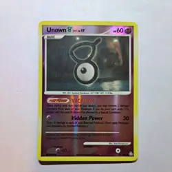 Unown V - 79/146 - Uncommon - Reverse Holo Lightly Played Pokemon Diamond & P - Image 1