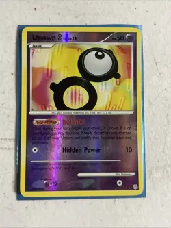 Unown [B] Uncommon Diamond and Pearl 66/130 MP - Pokemon TCG - Image 1