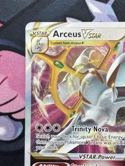 Pokemon TCG Arceus VSTAR Sword & Shield: Brilliant Stars 123/172 Holo Ultra Rare - Image 2