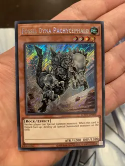 Fossil Dyna Pachycephalo LODT-EN099 Secret Rare Unlimited 2020 Reprint - Image 1