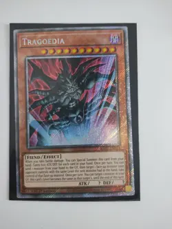 Tragoedia (Platinum Secret Rare) RA03-EN223 Quarter Century Bonanza 1st Edition - Image 1