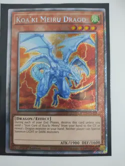 Koa'ki Meiru Drago (Platinum Secret Rare) RA03-EN218 - Image 1