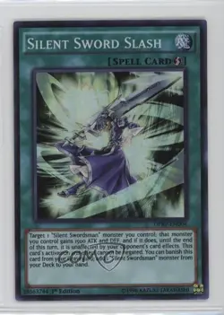 Silent Sword Slash 1st Ed. YuGiOh Duelist Pack: Rivals of the Pharaoh - Image 1