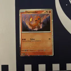 Charmander - 047 (Cosmos Holo) 047 Sv: Scarlet & Violet Promo Cards Holo - NM - Image 1