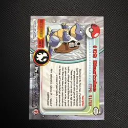Blastoise #09 1999 Topps Tv Animation Pokemon Cards HP-Regular - Image 2