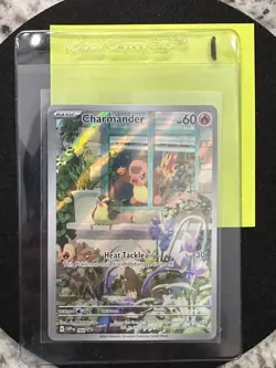 2023 Charmander 044 Black Star Promo Obsidian Flames Pokemon Card - Image 1