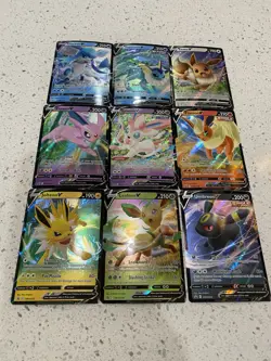 Pokemon TCG Eevee Evolutions V Cards Collection Set - Image 1
