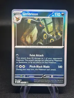 Pokemon TCG Umbreon 059/131 Pokeball Reverse Holo Prismatic Evolutions Card NM - Image 1