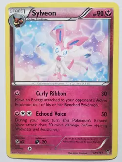 Sylveon 72/111 - PL - RARE XY Furious Fists Pokemon Card $2 Flat Shipping - Image 1