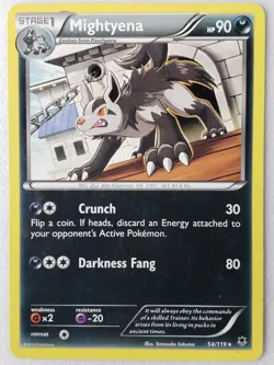 Mightyena 54/119 PL - B2G1F RARE XY Phantom Forces Pokemon Card $2 Combined Ship - Image 1