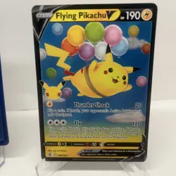 Surfing Pikachu & Flying Pikachu V & Vmax 4 Card Set Pokemon TCG Celebrations NM - Image 4