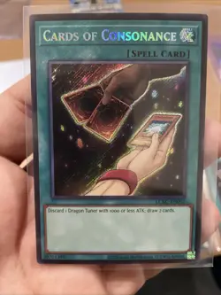 Cards of Consonance LCKC-EN092 Unlimited Secret Rare NM! +Bonus FREE SHIPPING! - Image 2