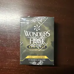 Wonders of the First CCG Kickstarter Early Backer Box 70 Cards SEALED - Image 1