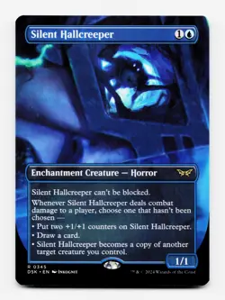 Silent Hallcreeper (Borderless) - [Duskmourn: House of Horror] MTG Magic 💧 - Image 1