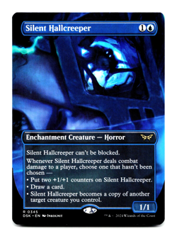 Silent Hallcreeper (Borderless) - [Duskmourn: House of Horror] MTG Magic 💧 - Image 3