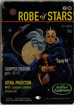 Robe of Stars (Showcase) Foil M Special Guests 121 NM - Image 1