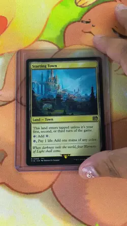 Starting Town 0289 Regular Land Magic the Gathering Final Fantasy - Image 2