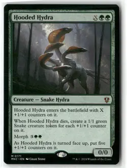 Hooded Hydra Commander: Murders at Karlov Manor Magic MTG NM - Image 1