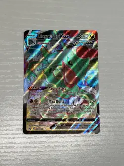 Pokemon Crown Zenith Rayquaza VMAX Ultra Rare Holo Full Art #101/159 - Image 1