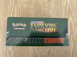 Pokemon Sword And Shield Evolving Skies Build and Battle Stadium Box SEALED 820650809781 - Image 2