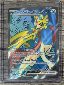 Pokemon TCG Hop’s Zacian ex 176/159 Ultra Rare - JTG (EN) NM - Image 1
