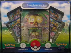 Pokemon GO TCG Collection ALOLAN EXEGGUTOR V Box New Sealed - Image 1