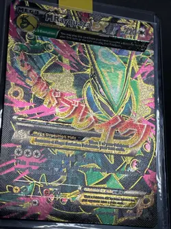 Mega M Rayquaza FA EX 105/108 Pokemon Roaring Skies 2015 LP-MP - Image 2