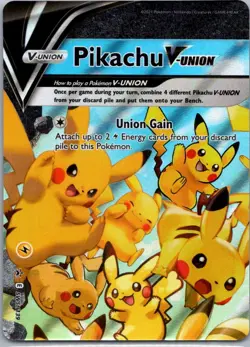 Pokemon TCG Pikachu V-UNION SWSH139 SWSH Black Star Promos NM - Image 1