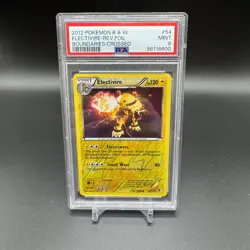 PSA 9 MINT ELECTIVIRE #54 REVERSE HOLO 2012 POKEMON B&W BOUNDARIES CROSSED - Image 4