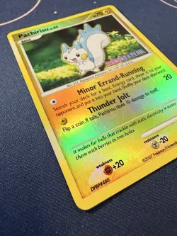 Pachirisu - [Diamond & Pearl] 035/130 Pokemon Burger King Promo Reverse Holo MP - Image 4