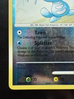Pokemon Wooper 118/132 Secret Wonders Reverse Holo (LP) - Image 4