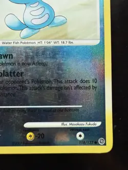 Pokemon Wooper 118/132 Secret Wonders Reverse Holo (LP) - Image 5