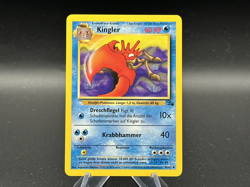 Kingler - 38/62 Fossil Set (DE) - Pokemon TCG - 1999 - Image 1