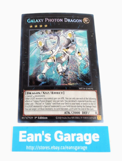 YuGiOh Galaxy Photon Dragon 1st Edition MP24-EN070 Prismatic Secret Rare - MN - Image 5