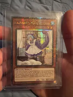 YU-GI-OH! Laundry Dragonmaid RA03-EN021 Quarter Century Secret Rare - Image 1