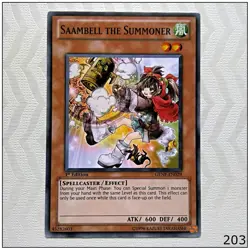 Saambell the Summoner - GENF-EN029 - Common 1st Edition Yugioh - Image 1