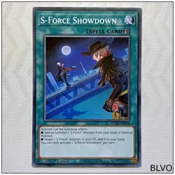 S-Force Showdown - BLVO-EN058 - Common 1st Edition Yugioh - Image 1