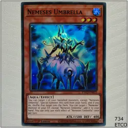 Nemeses Umbrella - ETCO-EN011 - Super Rare 1st Edition Yugioh - Image 1