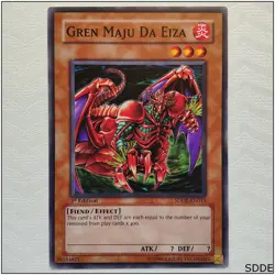 Gren Maju Da Eiza - SDDE-EN013 - Common 1st Edition Yugioh - Image 1