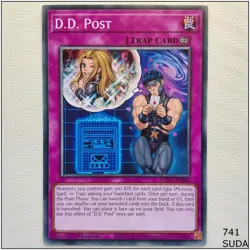 D.D. Post - SUDA-EN086 - Common 1st Edition Yugioh - Image 1
