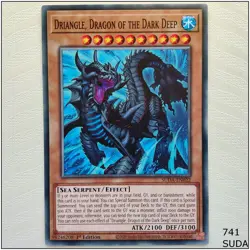 Driangle, Dragon of the Dark Deep - SUDA-EN022 - Common 1st Edition Yugioh - Image 1