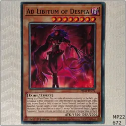 Ad Libitum of Despia - MP22-EN192 - Common 1st Edition Yugioh - Image 1
