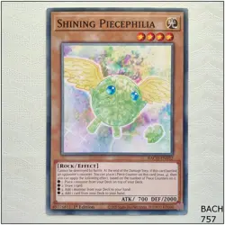 Shining Piecephilia - BACH-EN032 - Common 1st Edition Yugioh - Image 1