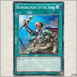 Reinforcement of the Army - WIRA-EN052 - Common 1st Edition Yugioh - Image 1
