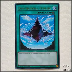Dimensional Fissure - DUSA-EN060 - Ultra Rare 1st Edition Yugioh - Image 1