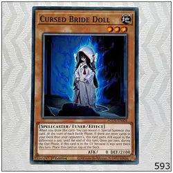 Cursed Bride Doll - AGOV-EN026 - Common 1st Edition Yugioh - Image 1