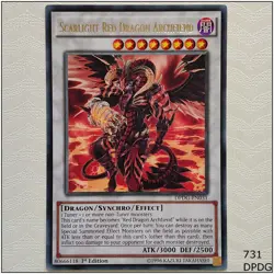 Scarlight Red Dragon Archfiend - DPDG-EN031 - Rare 1st Edition Yugioh - Image 1