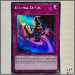 Eternal Chaos - TOCH-EN010 - Super Rare 1st Edition Yugioh - Image 1