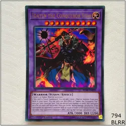 Idaten the Conqueror Star - BLRR-EN039 - Ultra Rare 1st Edition Yugioh - Image 1