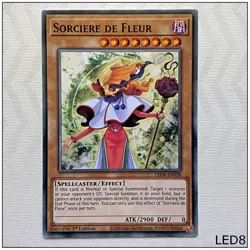 Sorciere de Fleur - LED8-EN028 - Common 1st Edition Yugioh - Image 1